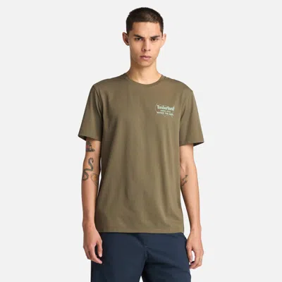 Timberland Men's Back Graphic Short-sleeve T-shirt In Multi