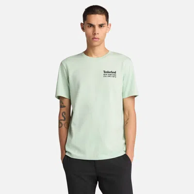 Timberland Men's Back Slogan Sleeve T-shirt In Multi