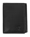 Timberland Men's Blix Slimfold Leather Wallet In Black