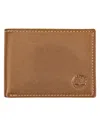Timberland Men's Blix Men's Passcase Leather Wallet In Tan