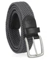 Timberland Men's Braided Stretch Web Belt In Pattern