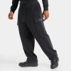 Timberland Men's Cargo Fleece Sweatpants In Black