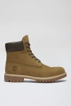 Timberland Men's Classic 6" Work Boot In Olive Nubuck W Dark Brown, Men's At Urban Outfitters In Animal Print