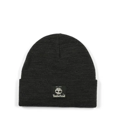 Timberland Men's Contrast Tree Beanie In Black