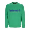 Timberland Men's Crewneck Sweatshirt L/s Est 1973 Crewneck Celtic Green In Celtic Green