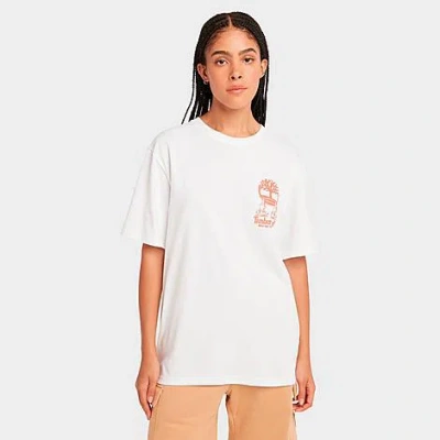 Timberland For The Outdoors Graphic T-shirt In White