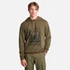 Timberland Men's Graphic Loopback Hoodie In Multi