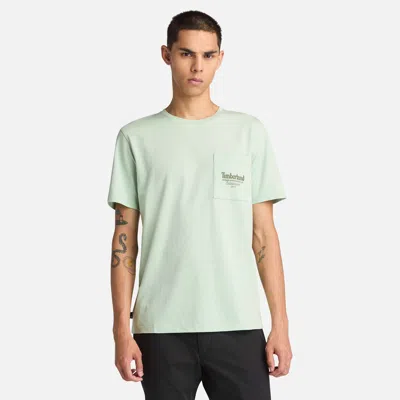Timberland Men's Graphic Pocket Short-sleeve T-shirt In Multi
