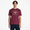 Timberland Men's Graphic Short-sleeve T-shirt In Red