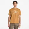 Timberland Men's Graphic Short-sleeve T-shirt In Yellow
