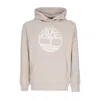 Timberland Men's Hoodie Core Logo Po Hoodie Bb Island Fossil In Island Fossil