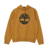 Timberland Men's Hoodie Core Logo Po Hoodie Bb Wheat Boot/black In Wheat Boot/black