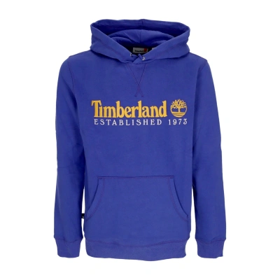 Timberland Men's Hoodie S/s 50th Anniversary Est Hoodie Clematis Blue