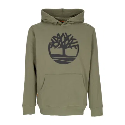 Timberland Men's Hoodie Tree Logo Hoodie Cassel Earth/black