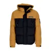 Timberland Men's Jacket Archive Puffer Jacket Wheat Boot/black In Wheat Boot/black