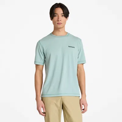 Timberland Men's Lake Multi-purpose Short Sleeve T-shirt In Silver
