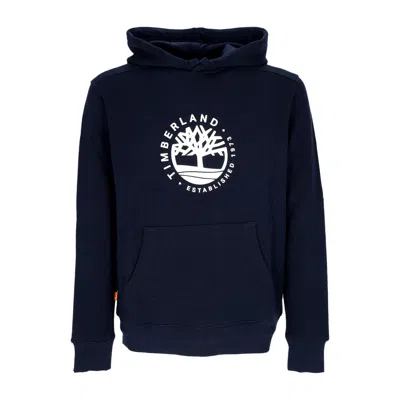 Timberland Men's Lightweight Hooded Sweatshirt Refibra Hooded Sweatshirt Dark Sapphire