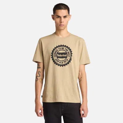 Timberland Men's Logo Short-sleeve Slub T-shirt In Multi