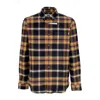 Timberland Men's Long Sleeve Flannel Plaid Shirt Black In Black