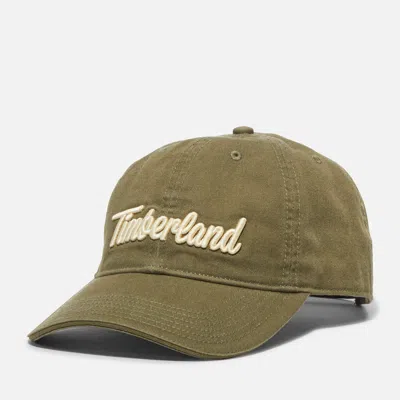 Timberland Men's Midland Beach Embroidered-logo Baseball Cap In Green