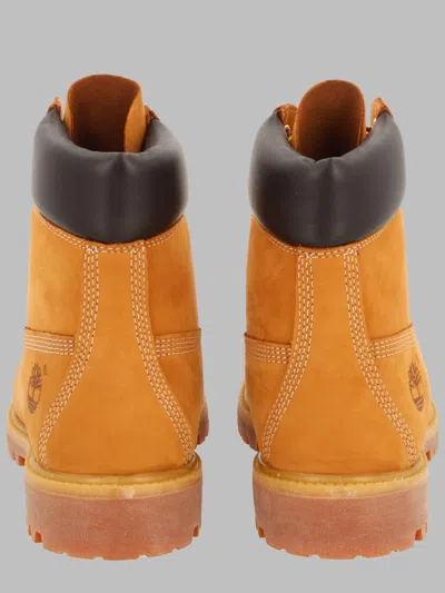 Timberland Men's Mini Leather Rain Boot, 3.5 Cm Heel In Beige