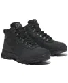 Timberland Men's Mt. Maddsen Mid Waterproof Hiking Boots From Finish Line In Black