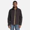 Timberland Men's Mt. Waumbek Windproof Full-zip Softshell Jacket In Black