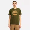 Timberland Men's Northwood Us Tree Camo Logo Short Sleeve T-shirt In Multi