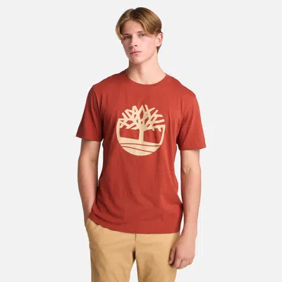 Timberland Men's Northwood Us Tree Logo Short Sleeve T-shirt In Multi