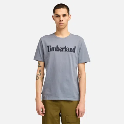 Timberland Men's Northwood Us Wordmark Logo Short Sleeve T-shirt In Multi