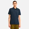 Timberland Men's Oyster River Chest Logo Short-sleeve Polo In Blue