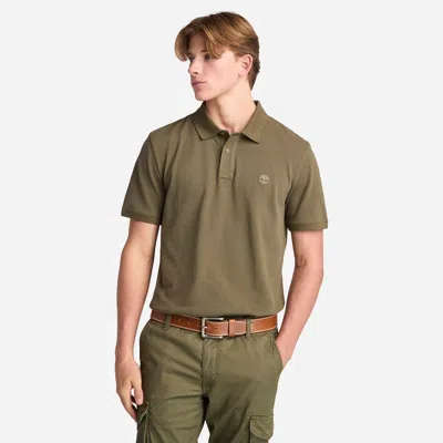 Timberland Men's Oyster River Chest Logo Short-sleeve Polo In Multi