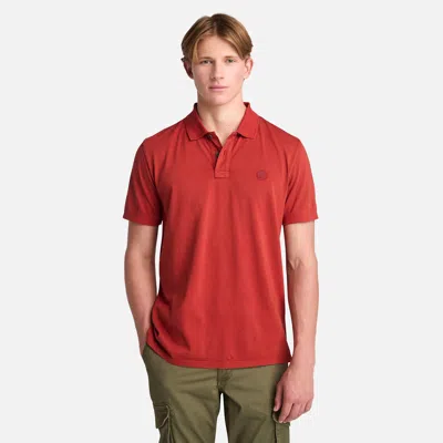 Timberland Men's Oyster River Washed Short-sleeve Polo Shirt In Multi
