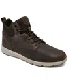 Timberland Men's Parker Street Leather High Top Casual Sneakers From Finish Line In Multi