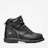 Timberland Men's Pit Boss 6" Steel Toe Work Boot In Black