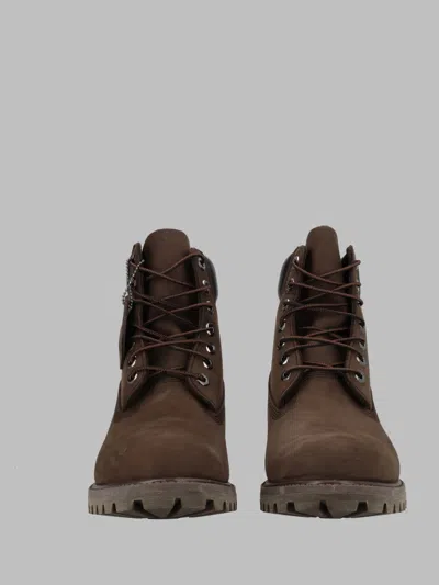 Timberland Men's Premium Leather Mini Boots In Brown