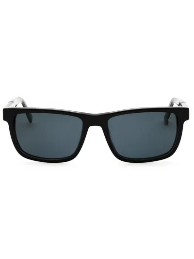 Timberland Men's Rectangular Polarized Sunglasses In Gray