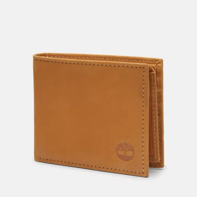 Timberland Men's Red Bank Icon Boot Passcase Wallet In Brown