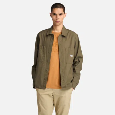Timberland Men's Ripstop Utility Long-sleeve Overshirt In Multi