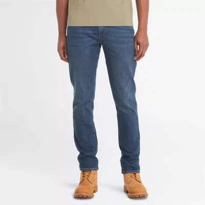 Timberland Men's Sargent Lake Slim Stretch Denim Jeans In Blue | ModeSens