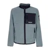 Timberland Men's Sherpa Jacket Balsam Green Teddy Bear In Balsam Green