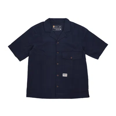 Timberland Men's Short Sleeve Shirt Wf Roc Shop Shirt Dark Sapphire