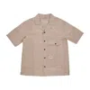 Timberland Men's Short Sleeve Shirt Wf Roc Shop Shirt Humus In Humus