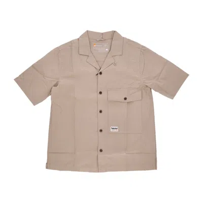 Timberland Men's Short Sleeve Shirt Wf Roc Shop Shirt Humus