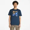 Timberland Men's Short-sleeve T-shirt In Blue
