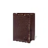 Timberland Men's Smooth Leather Trifold Wallet In Brown