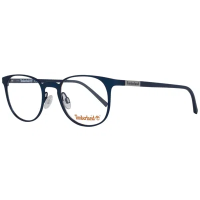 Timberland Men' Spectacle Frame  Tb1365 49091 Gbby2 In Blue
