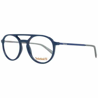 Timberland Men' Spectacle Frame  Tb1634 54090 Gbby2 In Blue