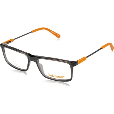 Timberland Men' Spectacle Frame  Tb1675 55020 Gbby2 In Orange