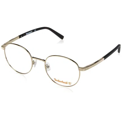 Timberland Men' Spectacle Frame  Tb1724 50032 Gbby2 In Gold
